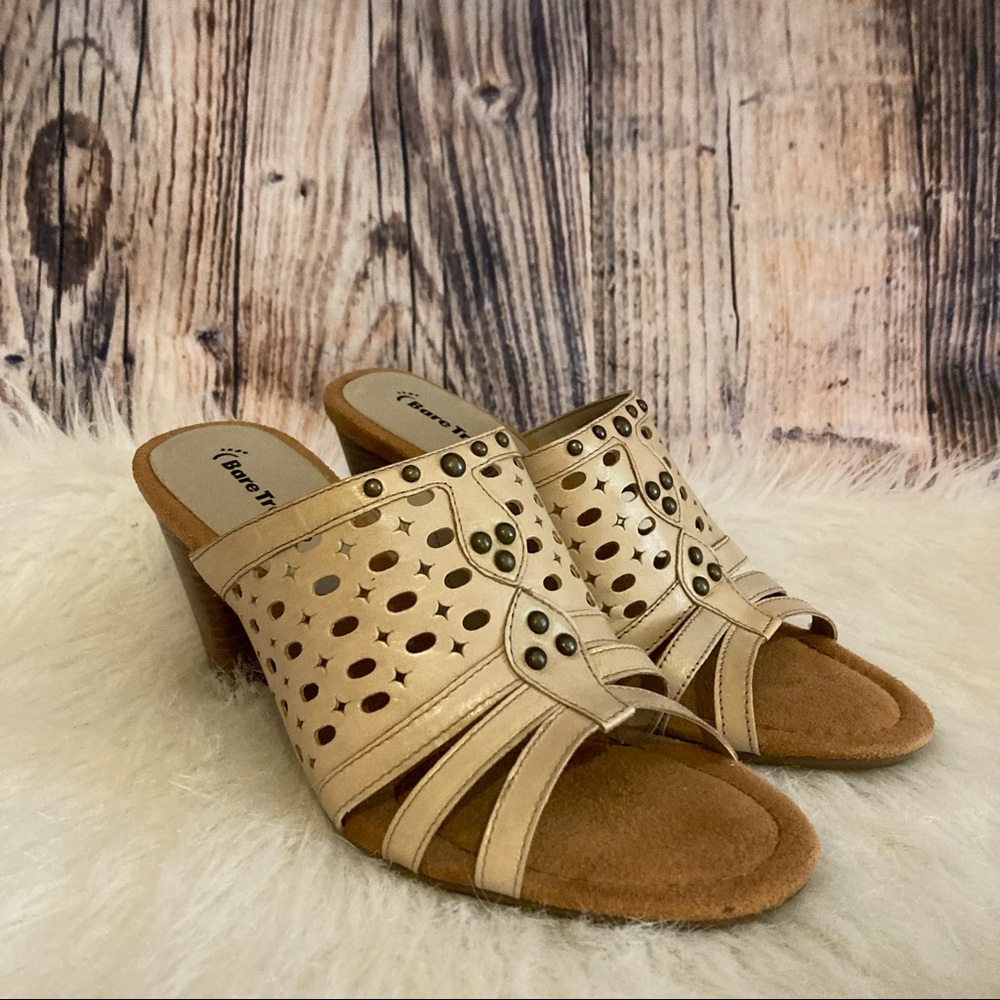 BareTrap Charlisa Slip On Heel Sandals